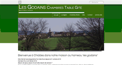Desktop Screenshot of lesgodains.fr